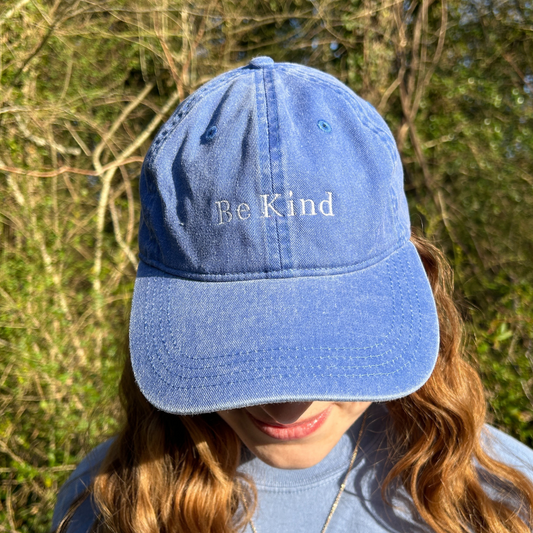 Be Kind Embroidered Baseball Cap