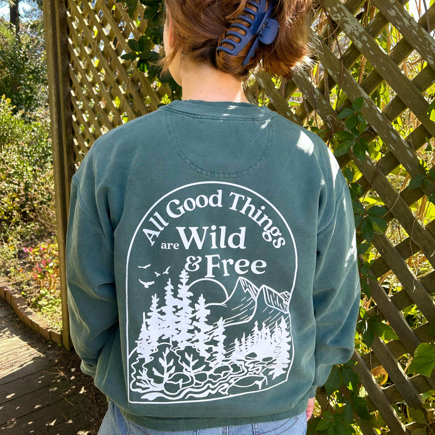 Wild & Free Crewneck Sweatshirt