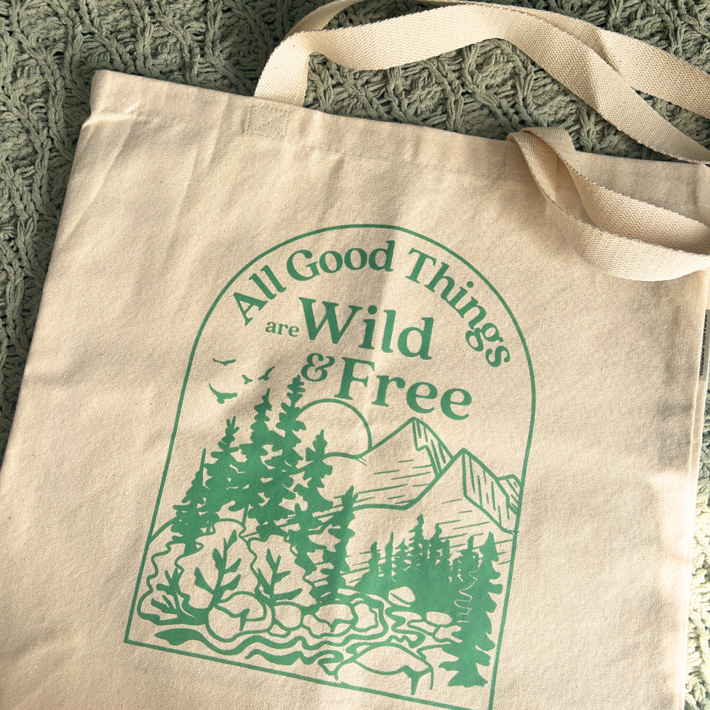 Wild and Free Tote Bag