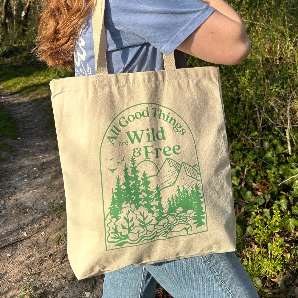 Wild and Free Tote Bag