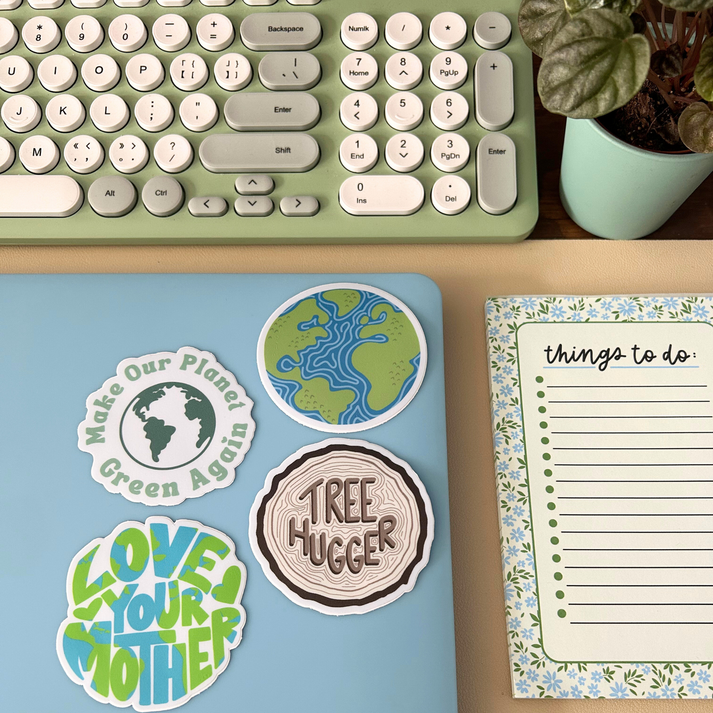 Make Our Planet Green Again Sticker